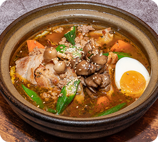 豚しゃぶきのこカリー