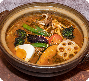 14種類のベジタブルカリー